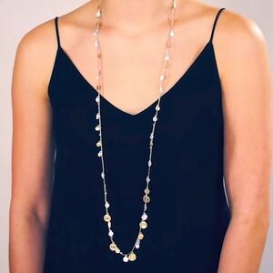 Great Condition Versatile Stella & Dot Setta Medallion Necklace: Gently Preloved